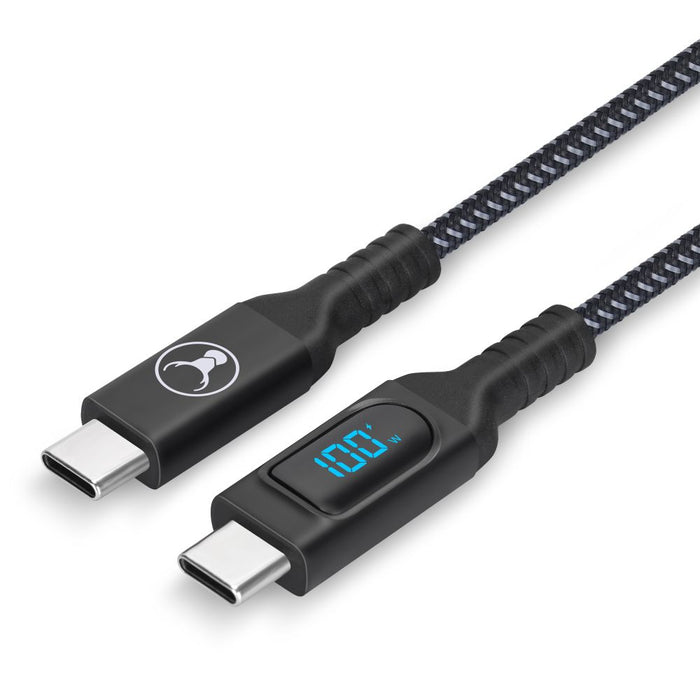 Bonelk USB-C To USB-C Long Life Digital Cable 100W 1.5m (Black)
