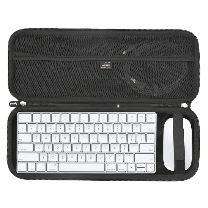 Aproca Hard Travel Storage Case, for Apple Wireless Magic Keyboard and Apple Magic Mouse 2
