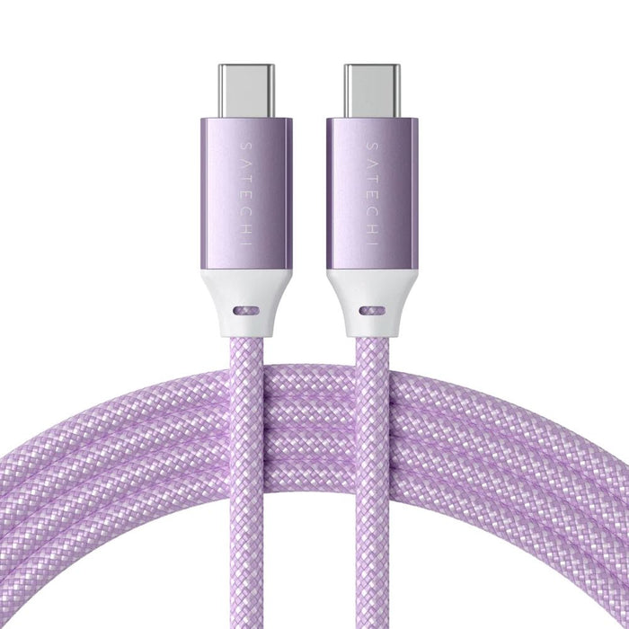 Satechi USB-C To USB-C 100W Charging Cable - 2m (Purple)
