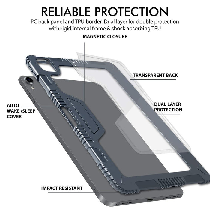 Armor Shockproof Smart Flip Case Cover for iPad 10th gen (2022) 10.9" iPad