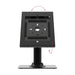 Monoprice Safe and Secure Tablet Desktop POS Point Of Sale Kiosk Display Stand for 12.9 iPad Pro - Black