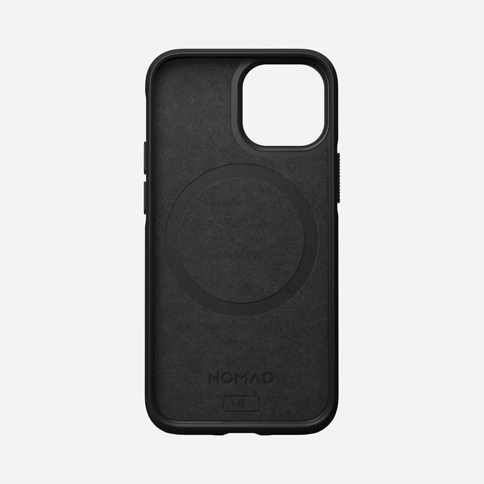 Nomad Modern Leather Case for iPhone 13 Mini - Black