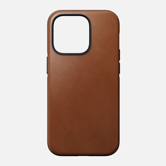 Nomad Modern Leather Case iPhone 14 Pro - English Tan