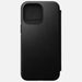 Nomad Modern Horween Leather Folio iPhone 14 Pro Max - Black