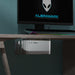 Studio Mount, Aluminium Desktop, Under Desk, Wall Mount Stand for Mac Studio, Compatible VESA Holder with Anti-Scratch Pad - Silver