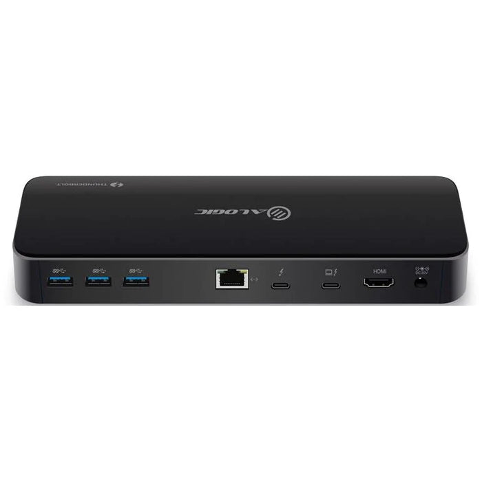 ALOGIC ThunderBolt 3.0 Docking Station with 4K Display with Power Delivery - Black