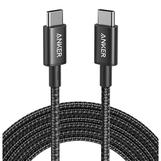 Anker 100W, 3m, New Nylon to USB C Cable - Black