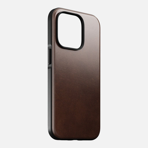 Nomad - Modern Horween Leather Case - iPhone 14 - Brown