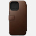 Nomad Modern Leather Folio iPhone 14 Pro Max - Brown