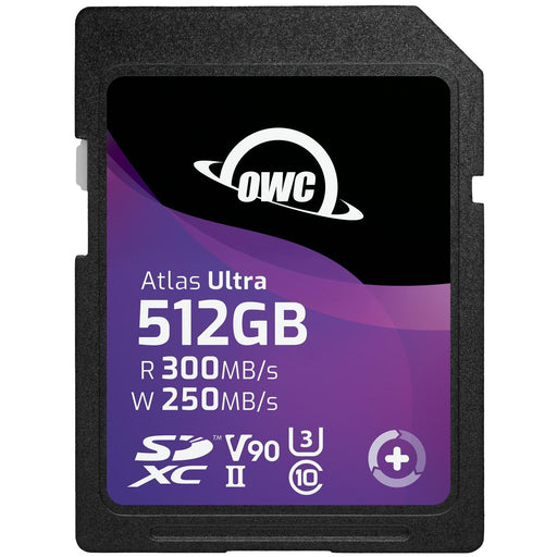 512GB OWC Atlas Ultra SDXC V90 UHS-II Memory Card