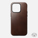 Nomad - Modern Horween Leather Case - iPhone 14 Pro - Brown
