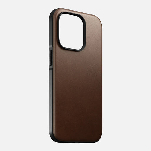 Nomad Modern Leather Case iPhone 14 Pro - Brown