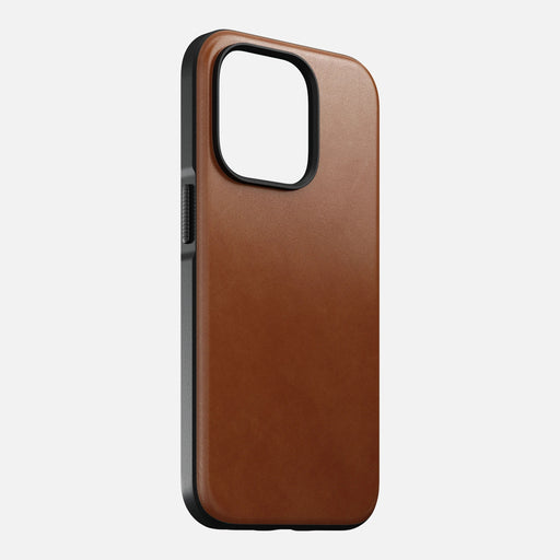 Nomad Modern Leather Case iPhone 14 - English Tan