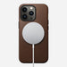 Nomad Modern Leather Case For iPhone 13 Pro - Rustic Brown