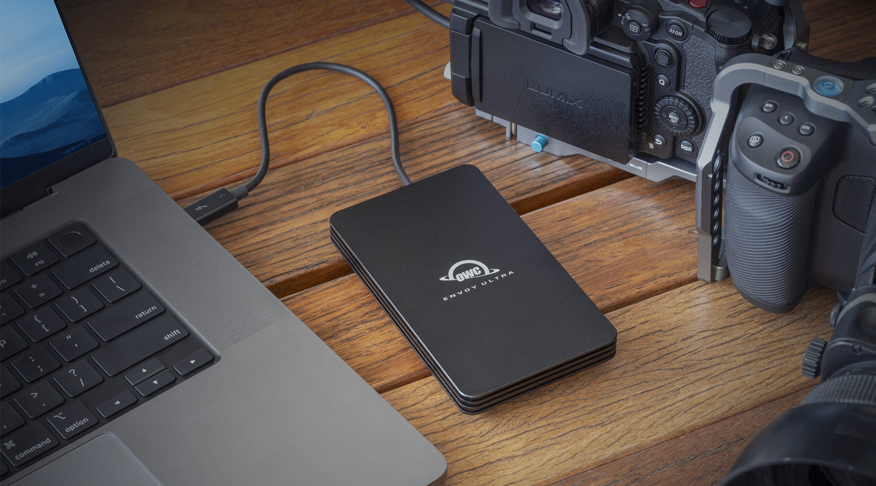 Meet the OWC Envoy Ultra: The First Thunderbolt™ 5 Portable SSD with Blazing Speeds