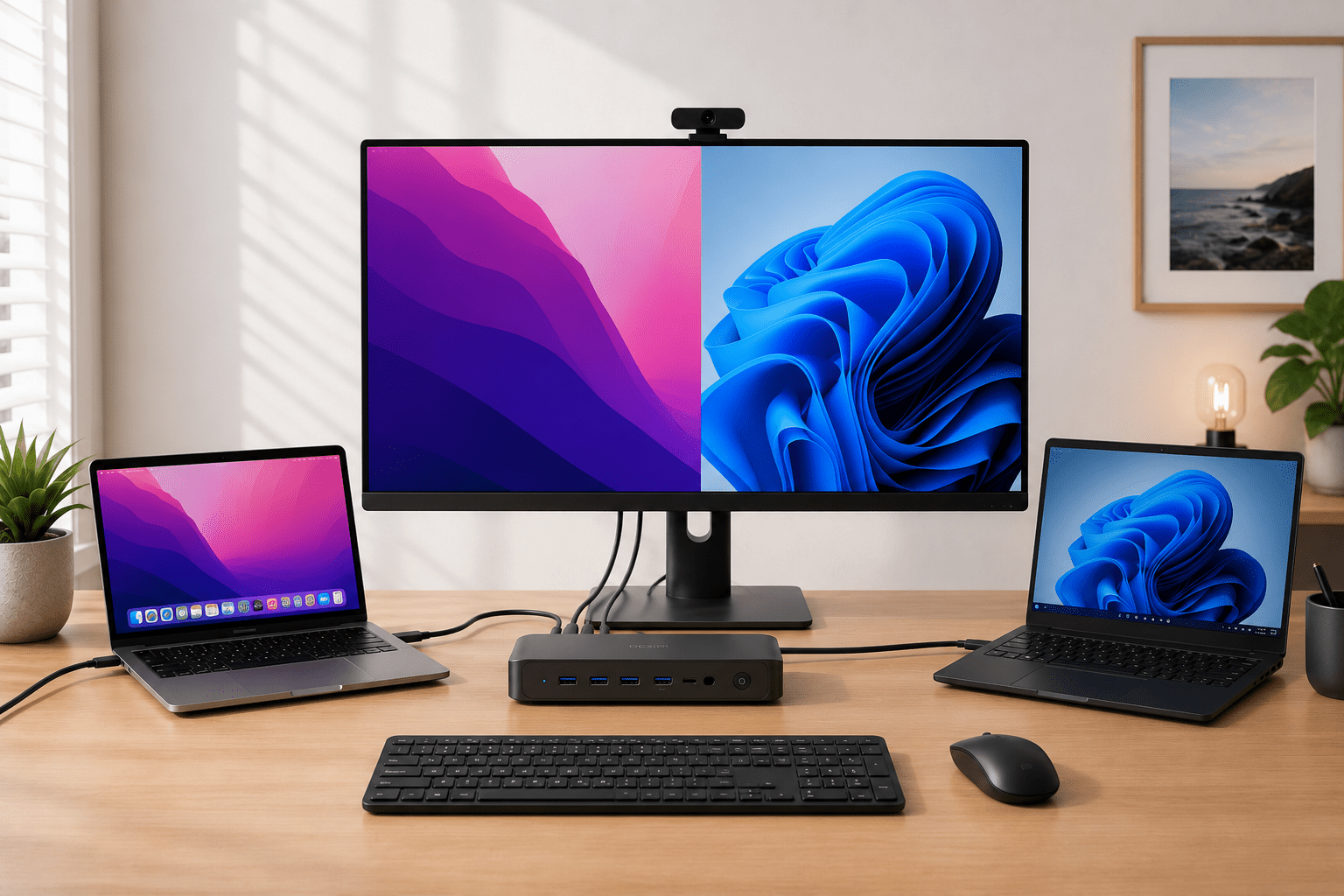 KVM Docks Explained: One Setup for Two Computers - Macfixit Australia