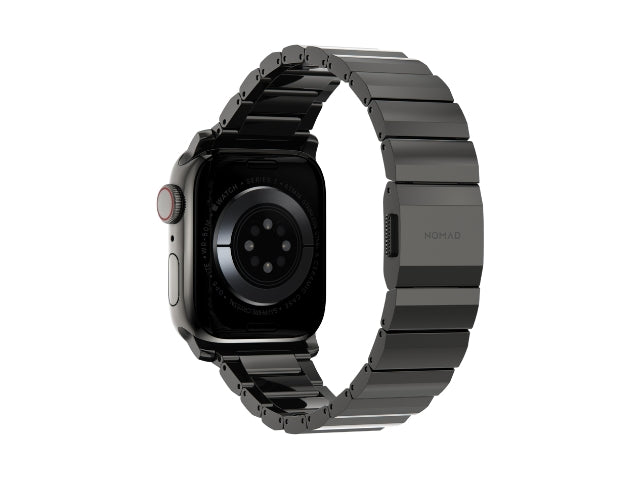 NOMAD Steel Band – Apple Watch (40–42mm) – Graphite