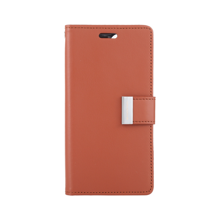 Wallet Case for iPhone 14 - Brown