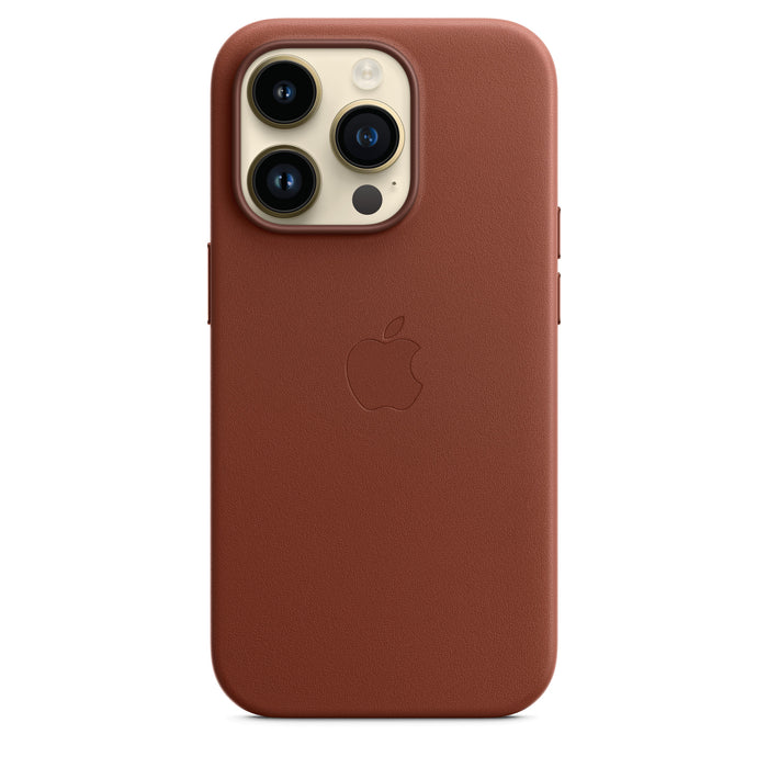 iPhone 14 Pro Leather Case with MagSafe - Umber