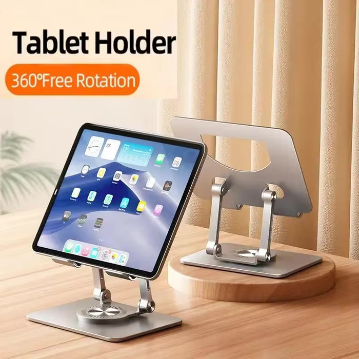 360° Rotatable Tablet Stand – Foldable