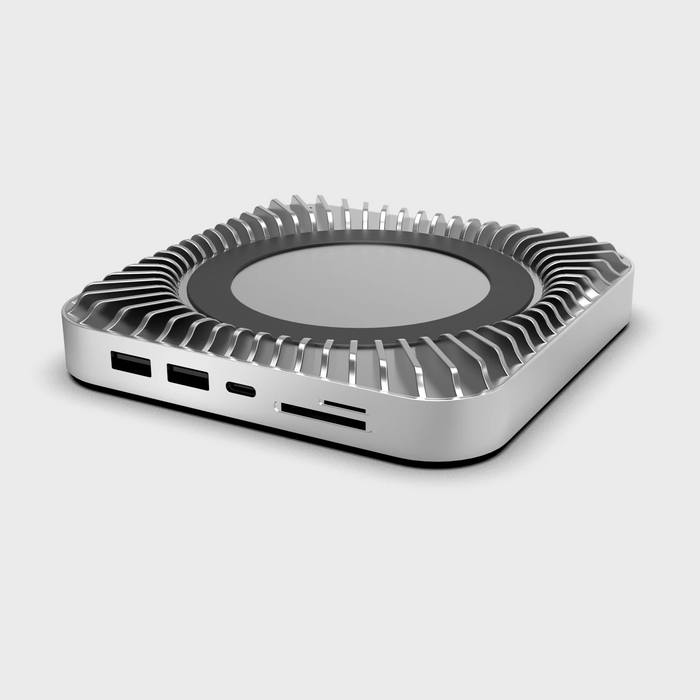 RayCue Mac Mini M4 Hub & Stand with SSD Enclosure