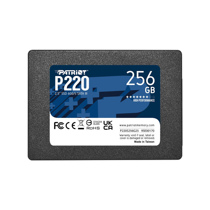 256GB Patriot P220 SATA III 2.5" Internal SSD - Macfixit Australia
