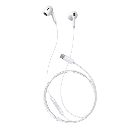 Baseus Encok CZ17 Semi-In-Ear Wired Earphones - White Macfixit Australia