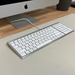 Macally Wired USB Keyboard for Mac - Ultra-Slim Full-Size with Numeric Keypad - Silver Macfixit Australia