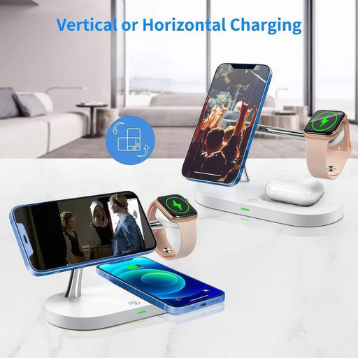 3 - in - 1 Wireless Charger Stand with Nightlight - Macfixit Australia