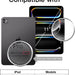 360 Degree Rotating Protective Stand Cover for iPad Pro 11 - Inch M4 (2024) - Macfixit Australia