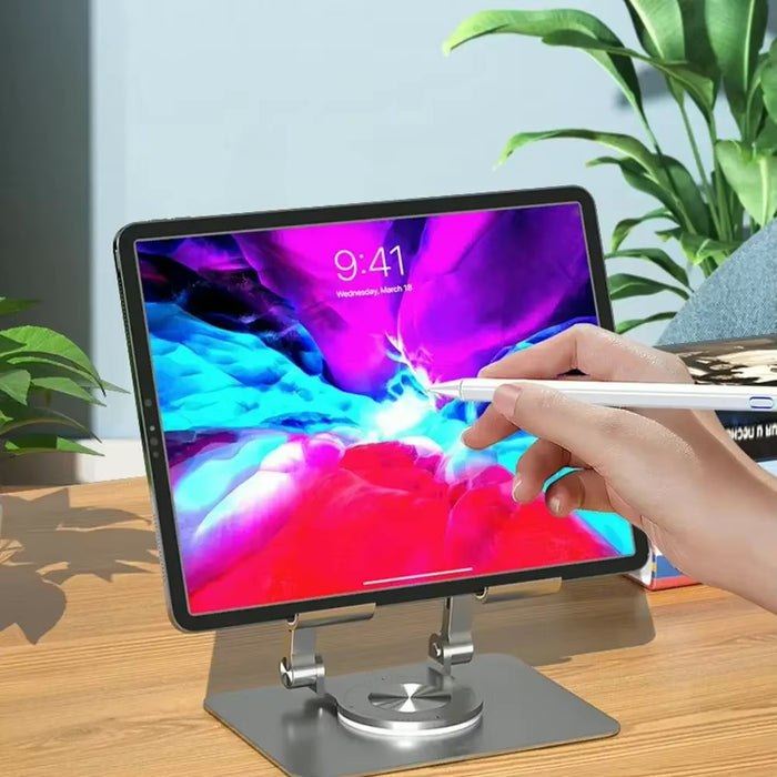 360° Rotatable Tablet Stand – Foldable