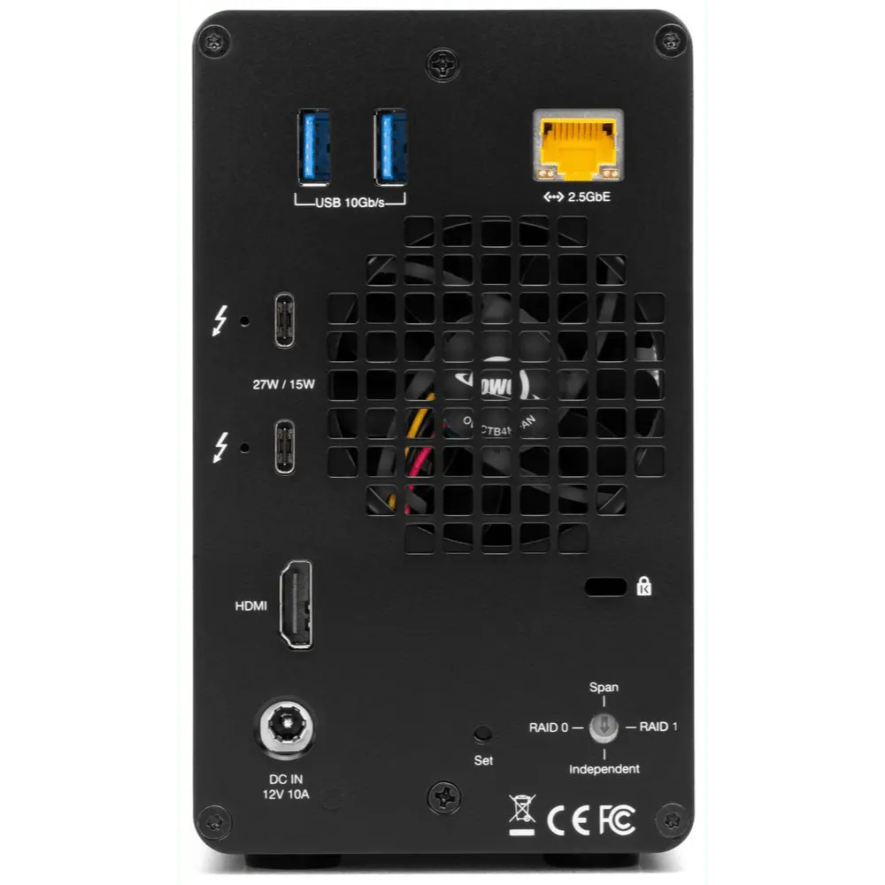 40.0TB OWC Gemini - Thunderbolt 3 Dock and Dual - Drive RAID Solution - Macfixit Australia