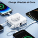 5-in-1 Qi2 Magnetic 10000mAh Power Bank with Wall Plug & Built-in Cables Macfixit Australia