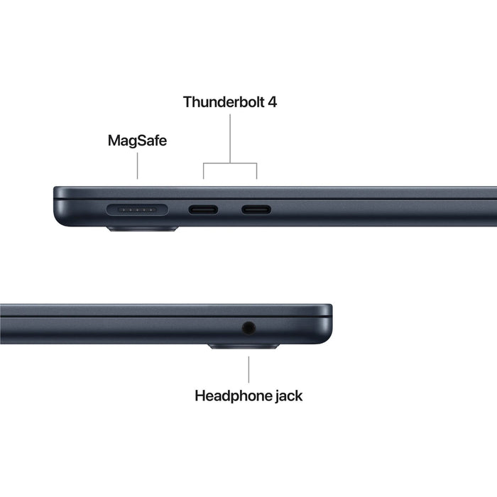 Brand New - MacBook Air (13-inch, M5) - 10C CPU, 10C GPU, 16GB, 1TB - Midnight Macfixit Australia