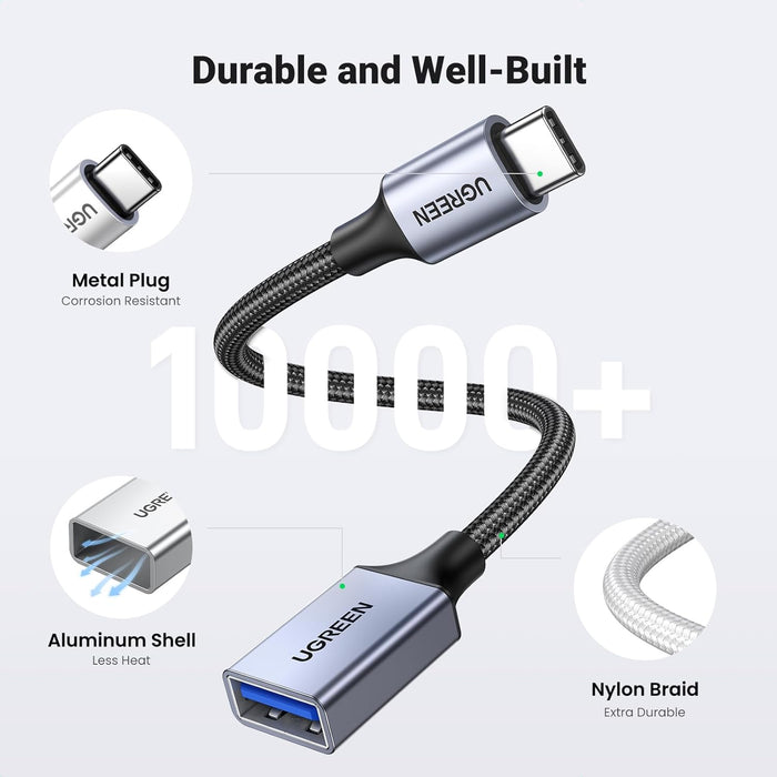 UGREEN 10Gbps USB C to USB Adapter