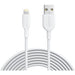 Anker PowerLine II USB-A to Lightning MFI certified 1.8m - White