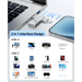 64GB ORICO Dual Connector USB 3.2 Drive - Multi - Device Support for Mobile & PC - Macfixit Australia