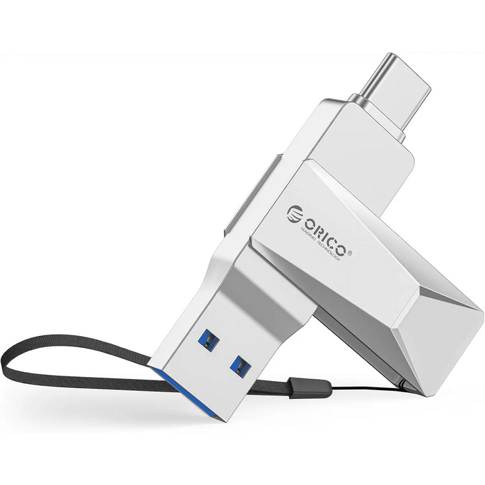 64GB ORICO Dual Connector USB 3.2 Drive - Multi - Device Support for Mobile & PC - Macfixit Australia