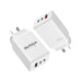 Macfixit 65W GaN Fast Charge USB-C PD 3.0 Wall Charger - 2 x USB-C & 1 x USB-A (AU Plug) Macfixit Australia