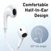 Baseus Encok CZ17 Semi-In-Ear Wired Earphones - Black Macfixit Australia