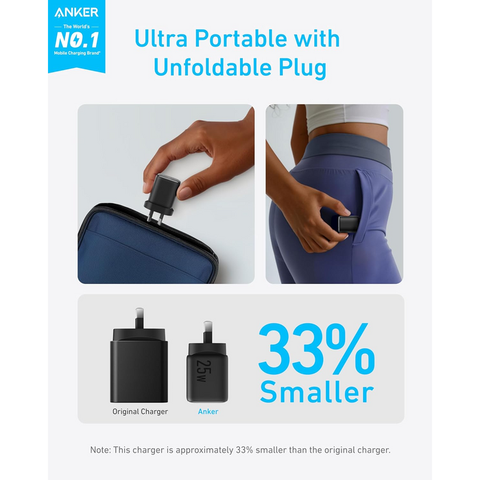 Anker 25W Super Fast Charging USB-C Power Adapter