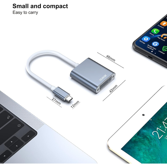 USB-C to DVI-D Single Link Adapter for Apple Cinema Display 23" Macfixit Australia