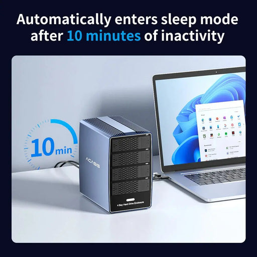 72.0TB Acasis Four - Drive HDD External Storage Solution - Macfixit Australia