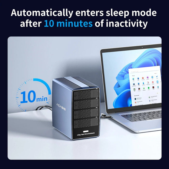 72.0TB Acasis Four - Drive HDD External Storage Solution - Macfixit Australia