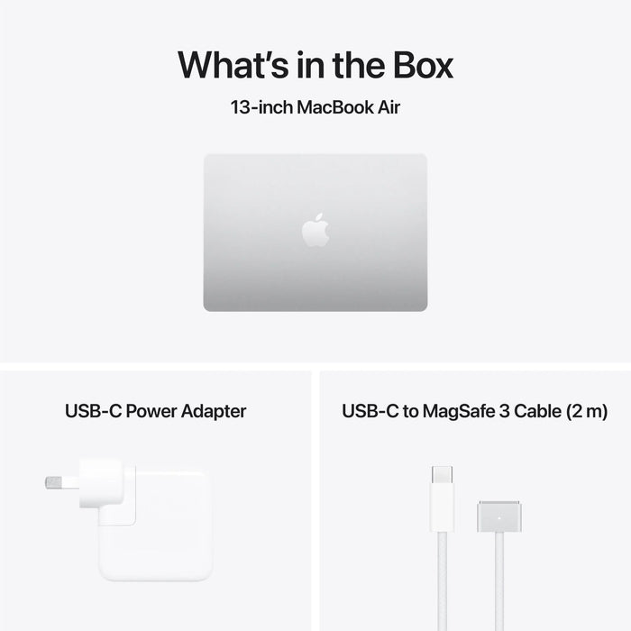 Brand New - MacBook Air (13-inch, M5) - 10C CPU, 10C GPU, 16GB, 1TB - Silver Macfixit Australia