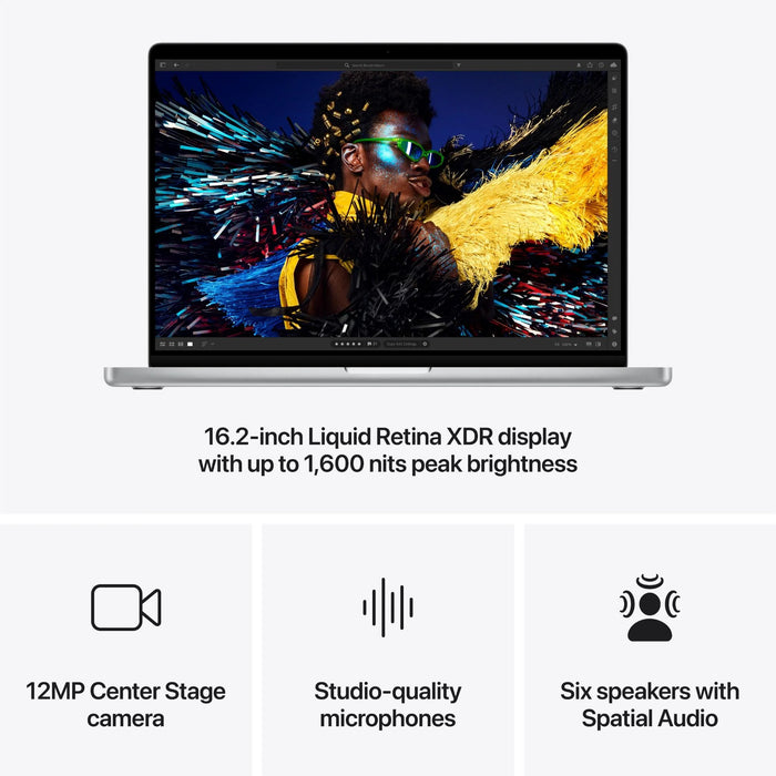 Brand New MacBook Pro 16" (2024) – M4 Pro, 14-Core CPU / 20-Core GPU, 24GB RAM, 512GB SSD – Silver