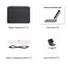 Aluminium Alloy Magic Keyboard Case with LED Display - iPad Pro 12.9" (2018-2022) & iPad Air 13" (2024-2025) Macfixit Australia