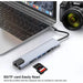 8 in 1 USB - C Hub Multiport Adapter - Macfixit Australia