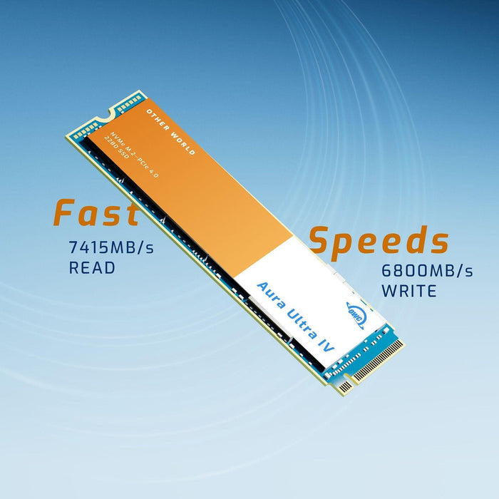 8.0TB OWC Aura Ultra IV PCIe 4.0 NVMe M.2 2280 Solid - State Drive - Macfixit Australia