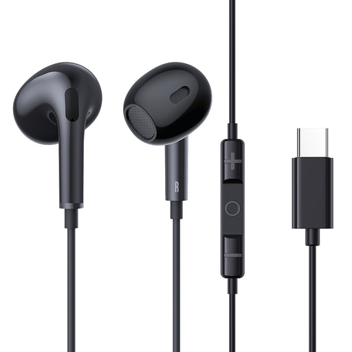 Baseus Encok CZ17 Semi-In-Ear Wired Earphones - Black Macfixit Australia